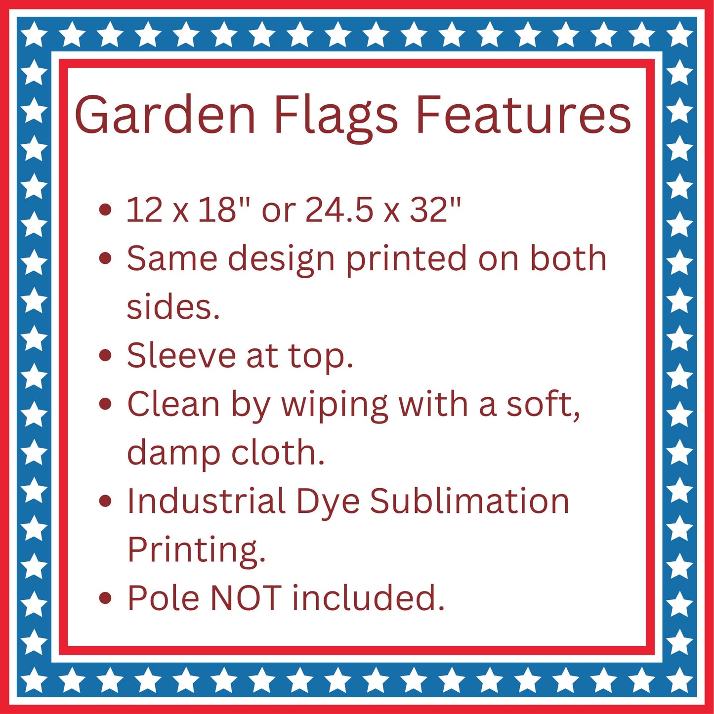 Personalized Gone Fishing Garden Flag