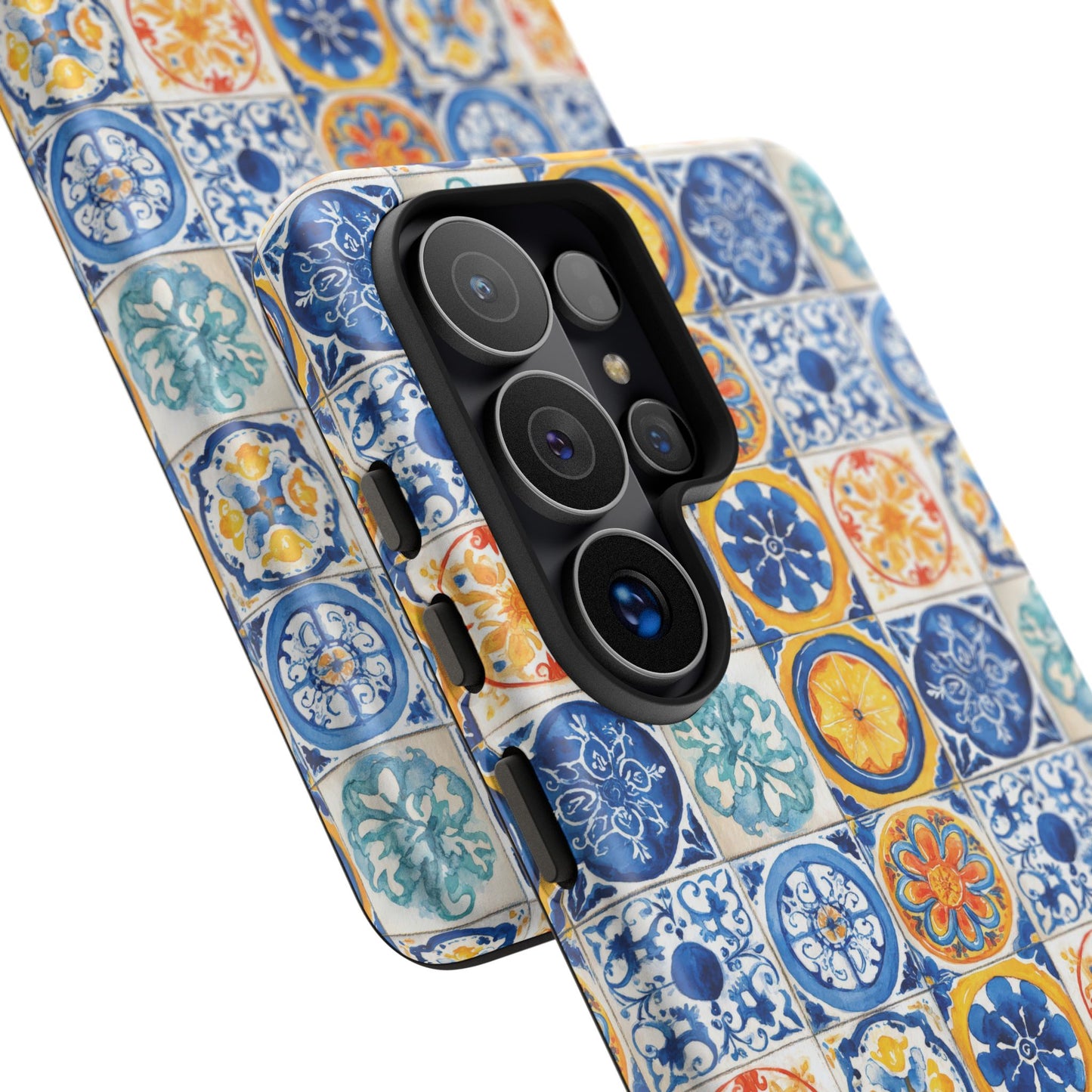Mediterranean Tile Pattern Phone Case | Tough Case | Mosiac Tile | iPhone 17