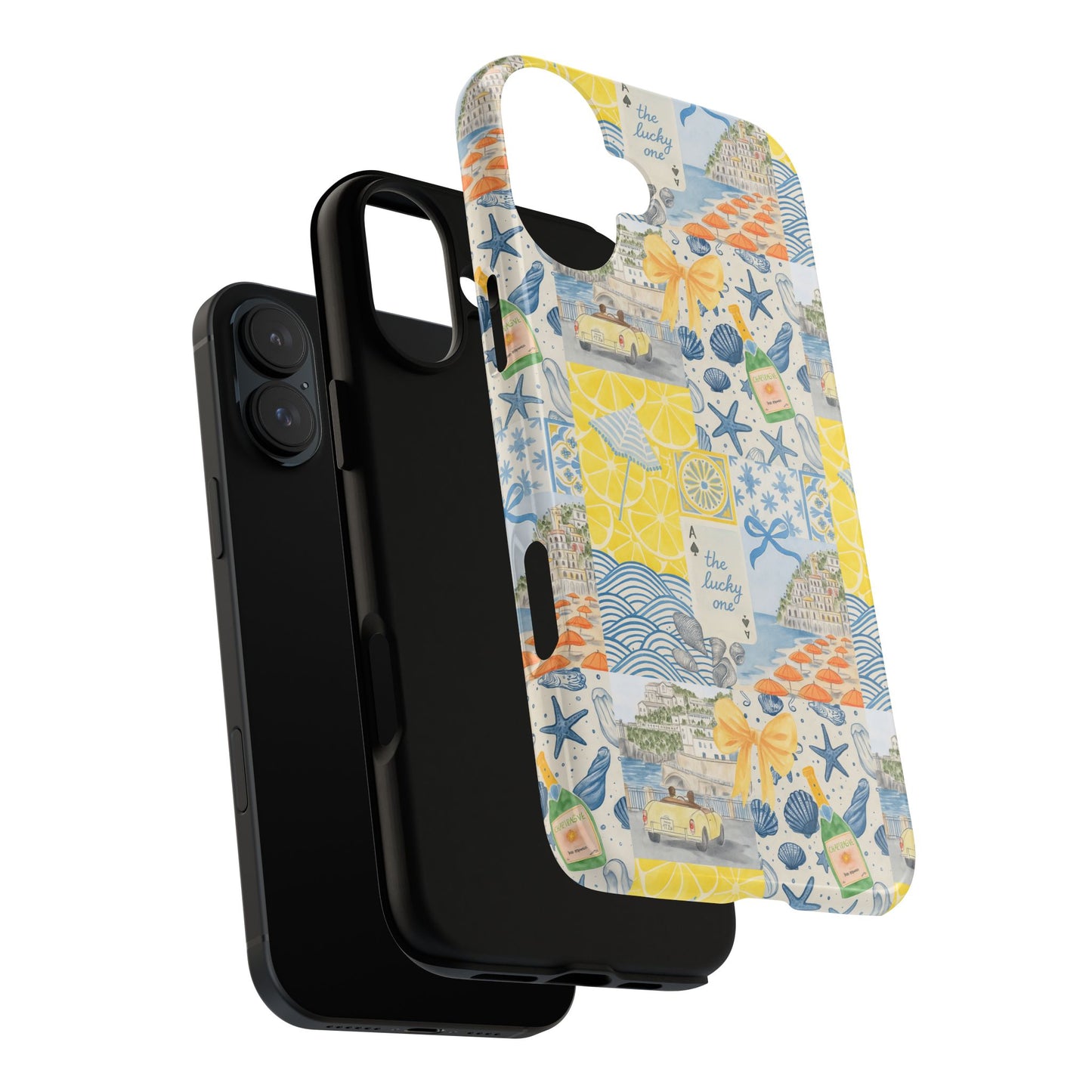 Almafi Coast Art Tough Phone Case