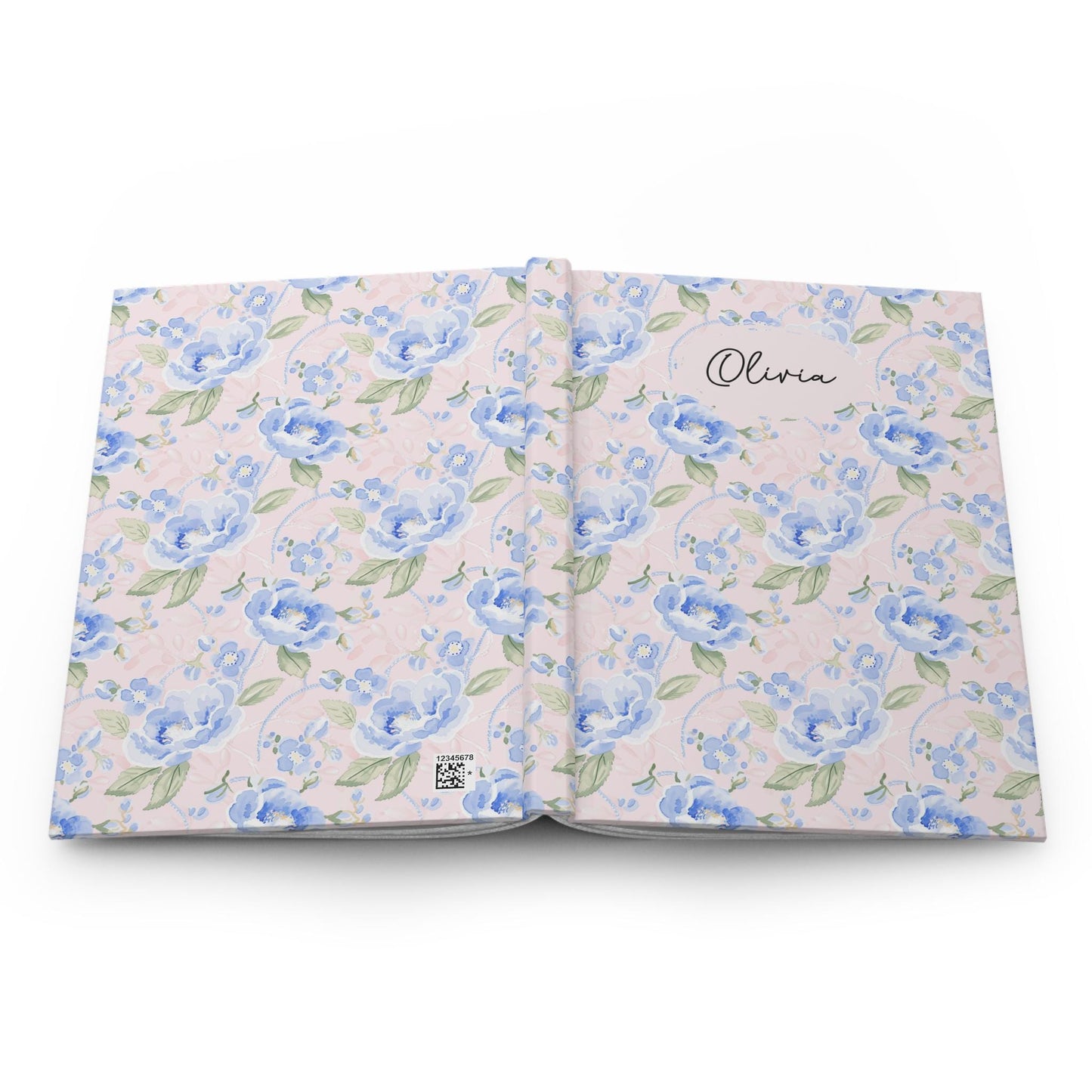Personalized Floral Journal