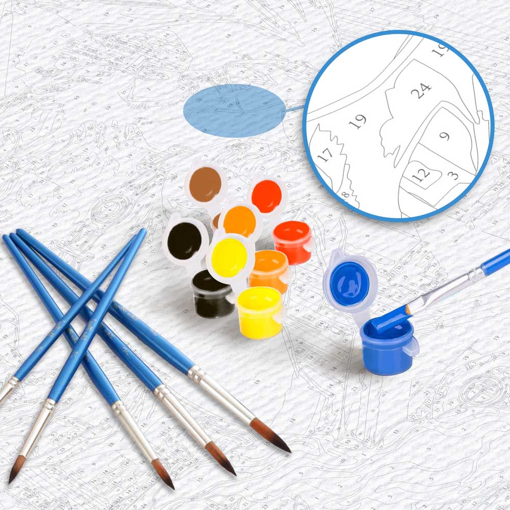 Coastal Charm - Paint By Numbers Kit
