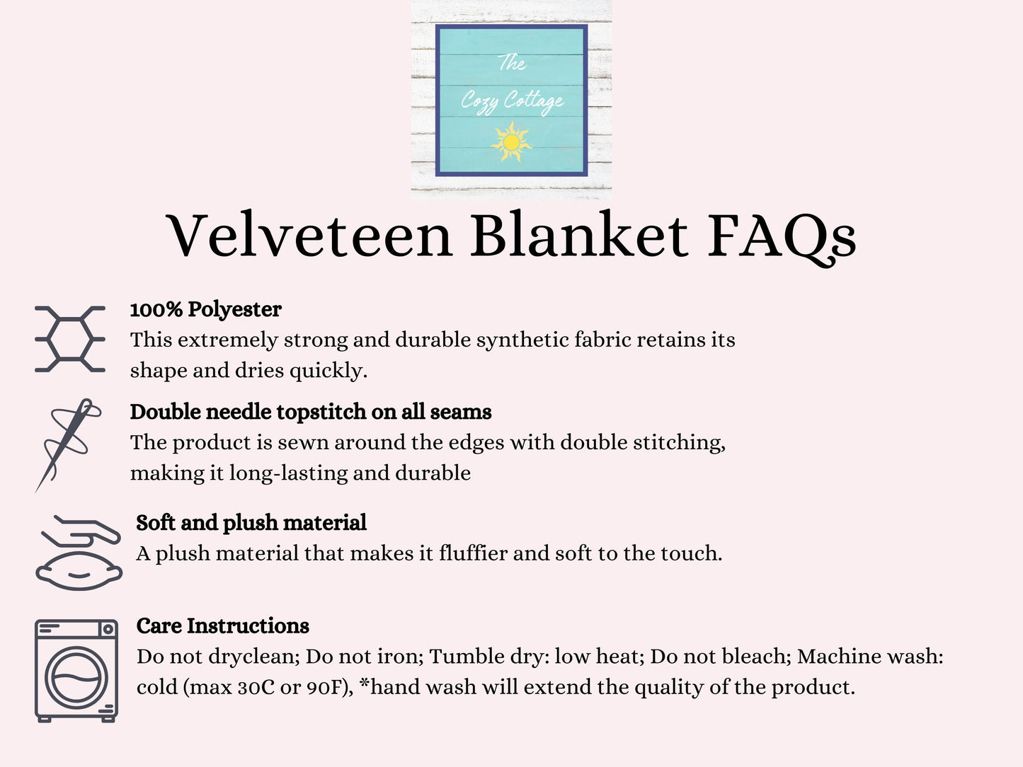 Home Decor Blanket, Blue Lattice Print