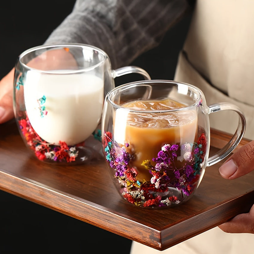 Double Layer Glass Coffee Mug