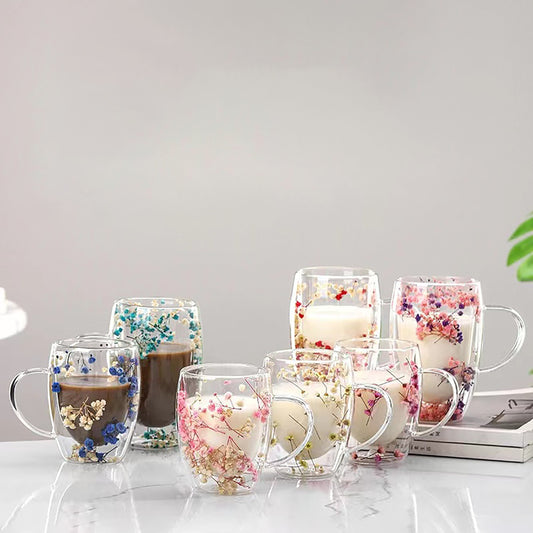 Glass Coffee Mug, Variety