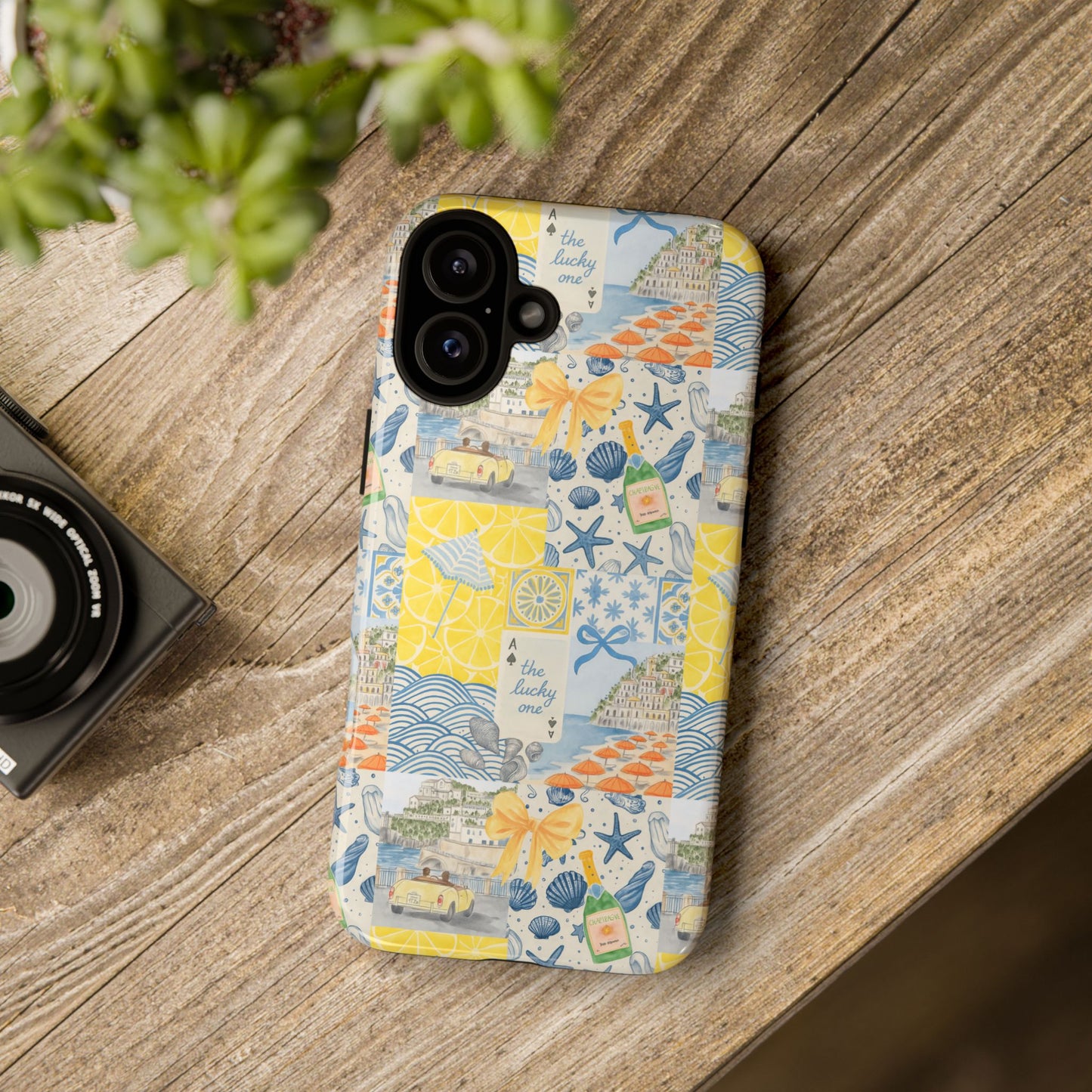 Almafi Coast Art Tough Phone Case