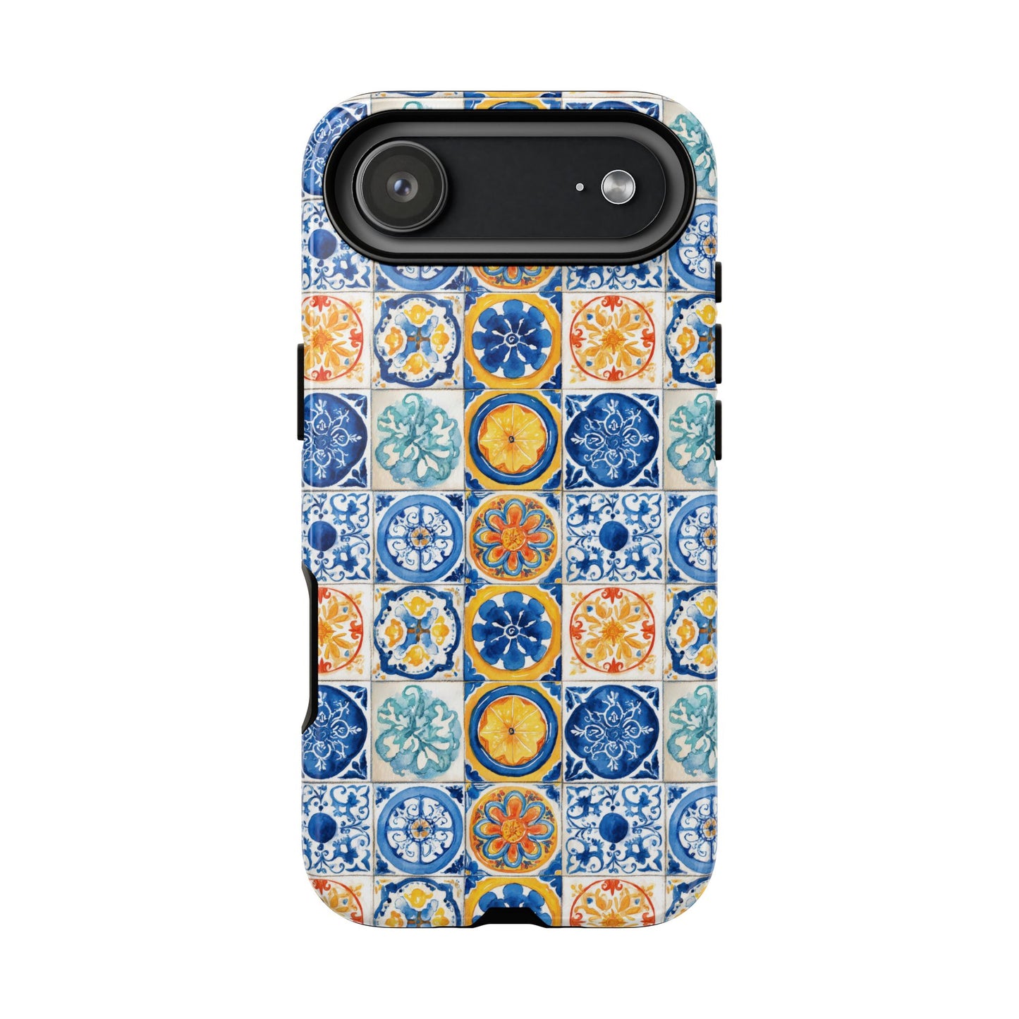 Mediterranean Tile Pattern Phone Case | Tough Case | Mosiac Tile | iPhone 17