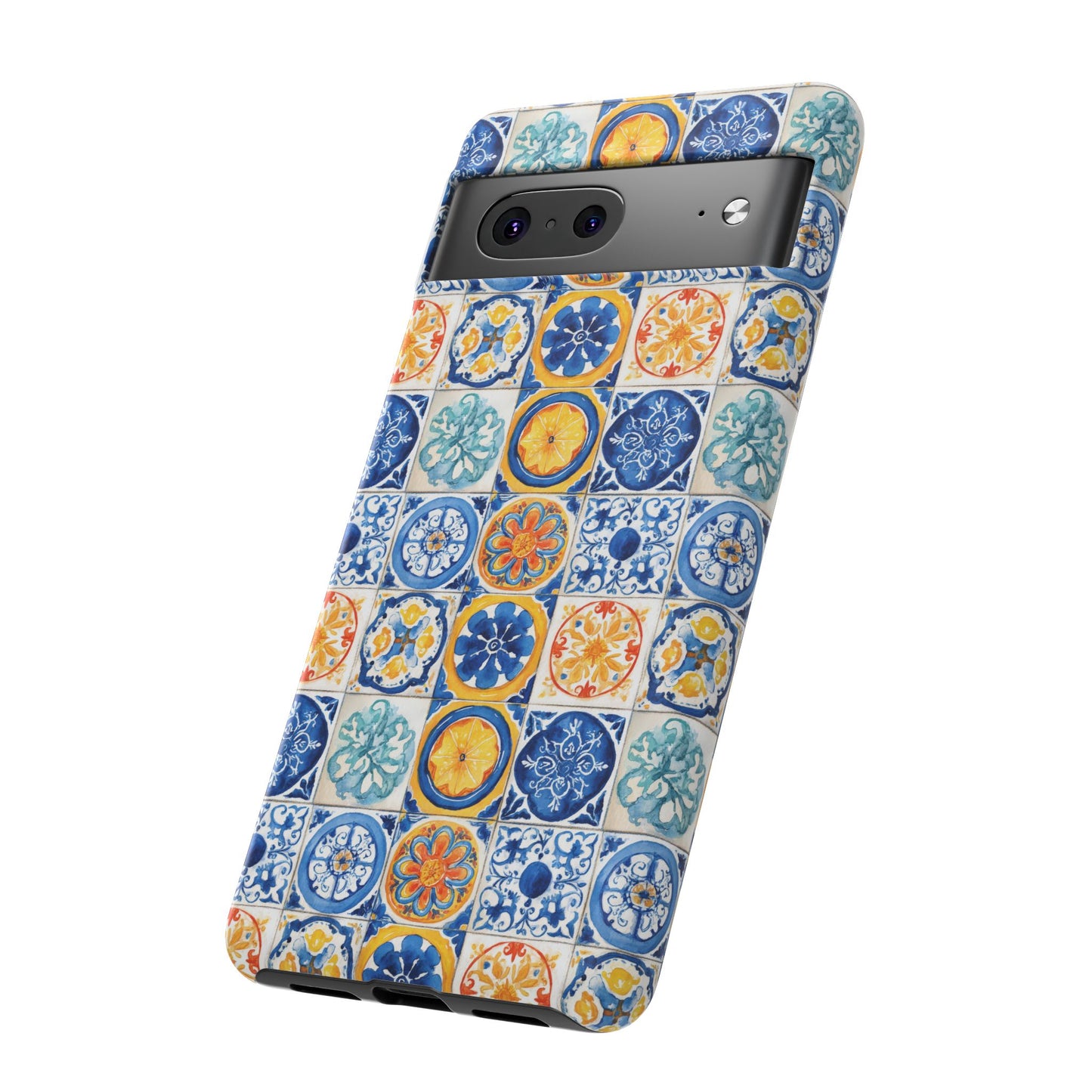 Mediterranean Tile Pattern Phone Case | Tough Case | Mosiac Tile | iPhone 17