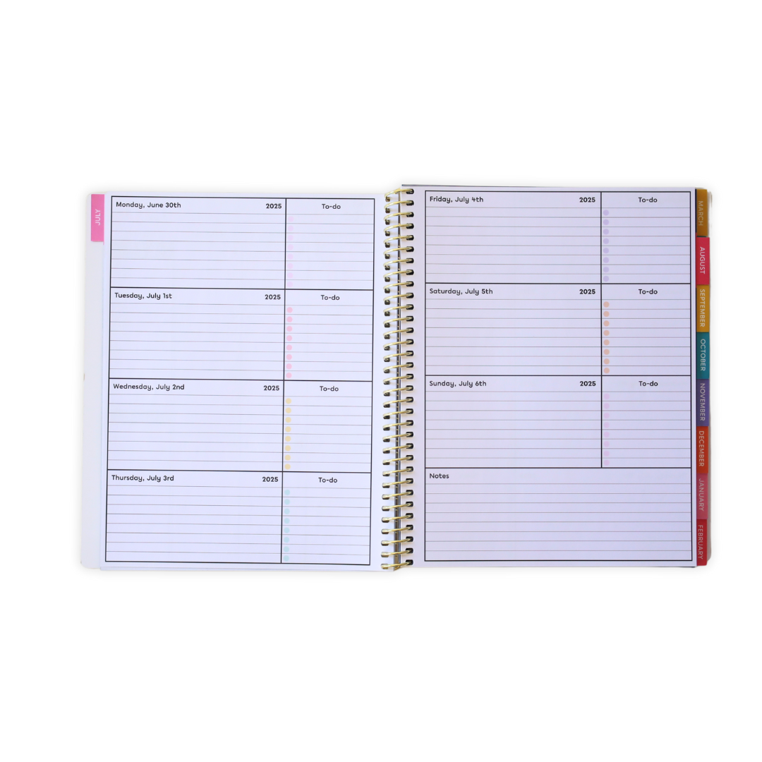 Gimme Stripes WEEKLY Everyone™ Planner by BERTEAU & Co.