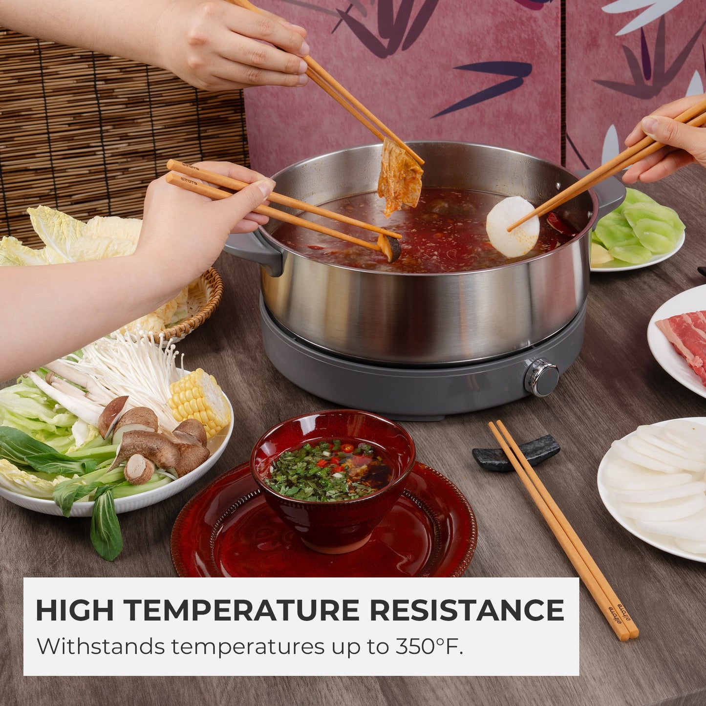 Premium Wood Fiber Chopsticks