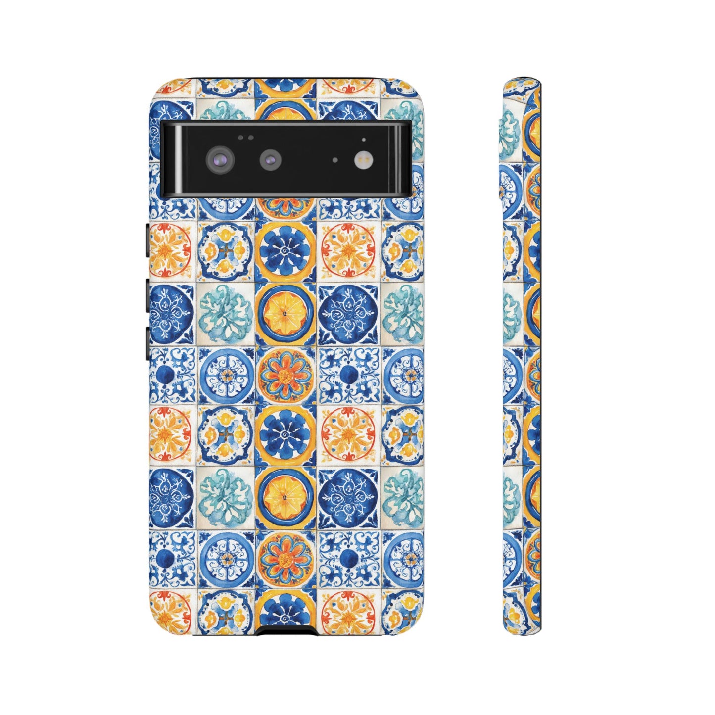 Mediterranean Tile Pattern Phone Case | Tough Case | Mosiac Tile | iPhone 17