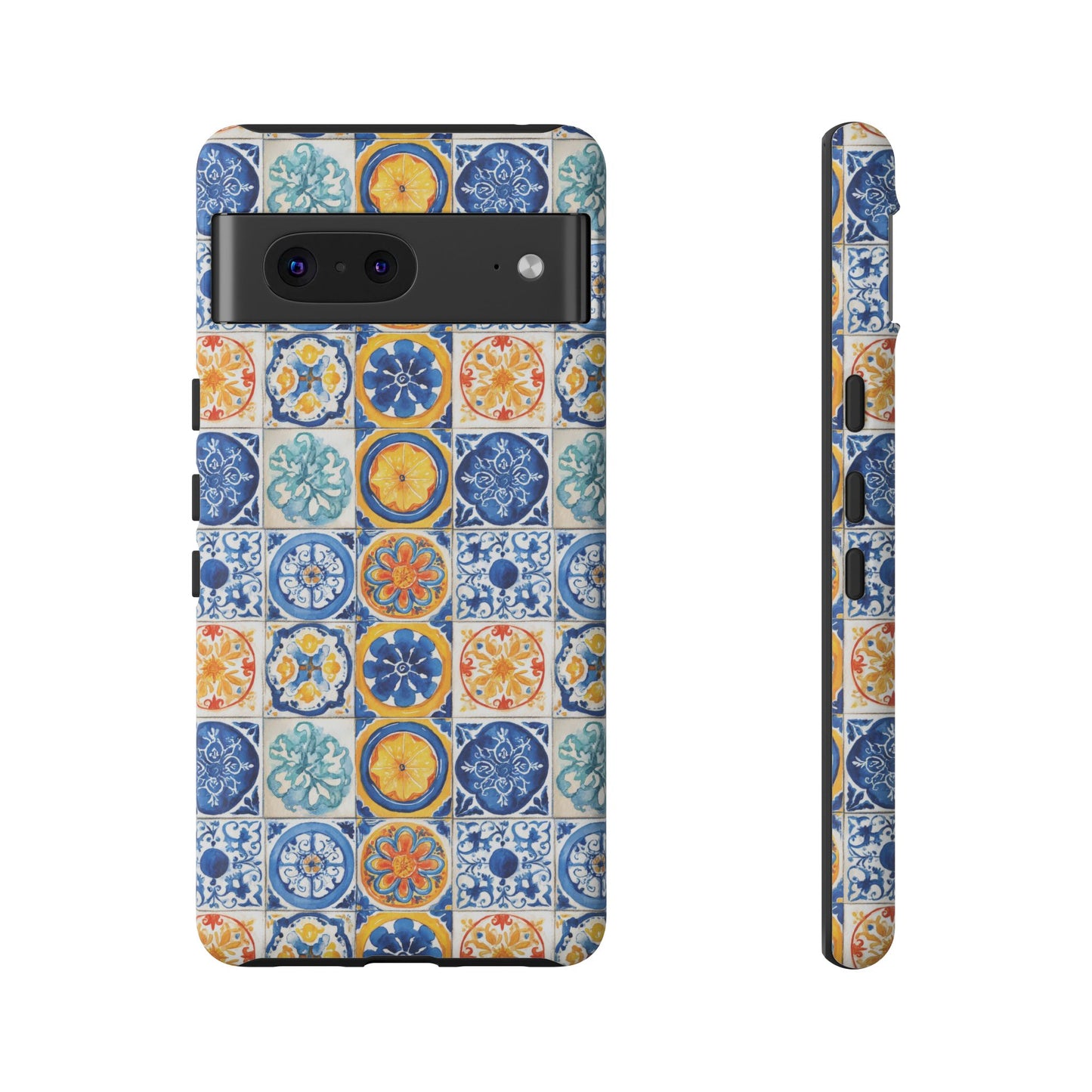 Mediterranean Tile Pattern Phone Case | Tough Case | Mosiac Tile | iPhone 17