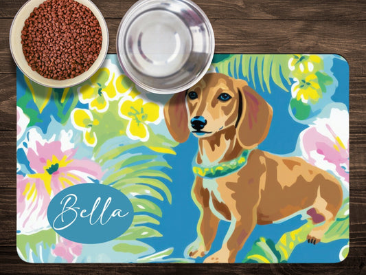 Custom Pet Mat, Dog Food Placemat