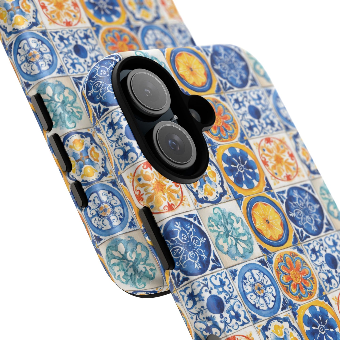Mediterranean Tile Pattern Phone Case | Tough Case | Mosiac Tile | iPhone 17