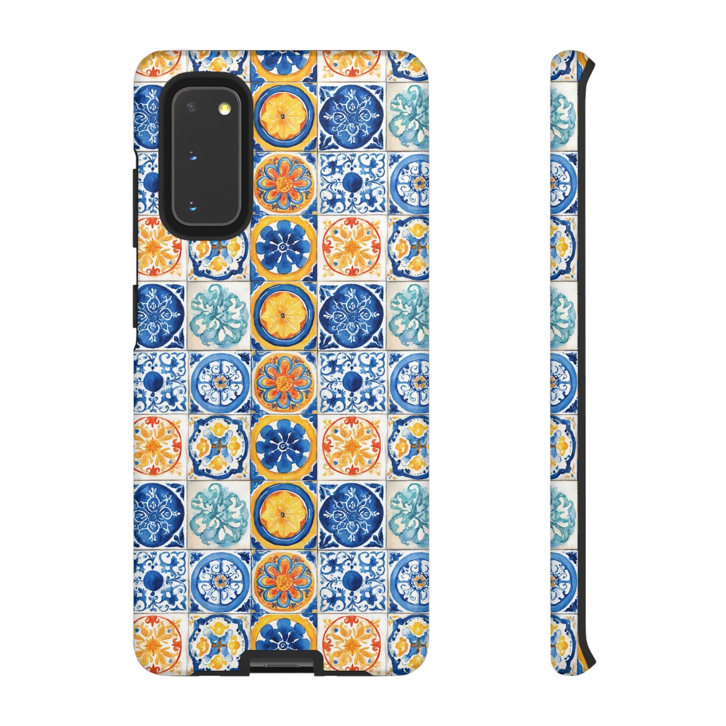Mediterranean Tile Pattern Phone Case | Tough Case | Mosiac Tile | iPhone 17
