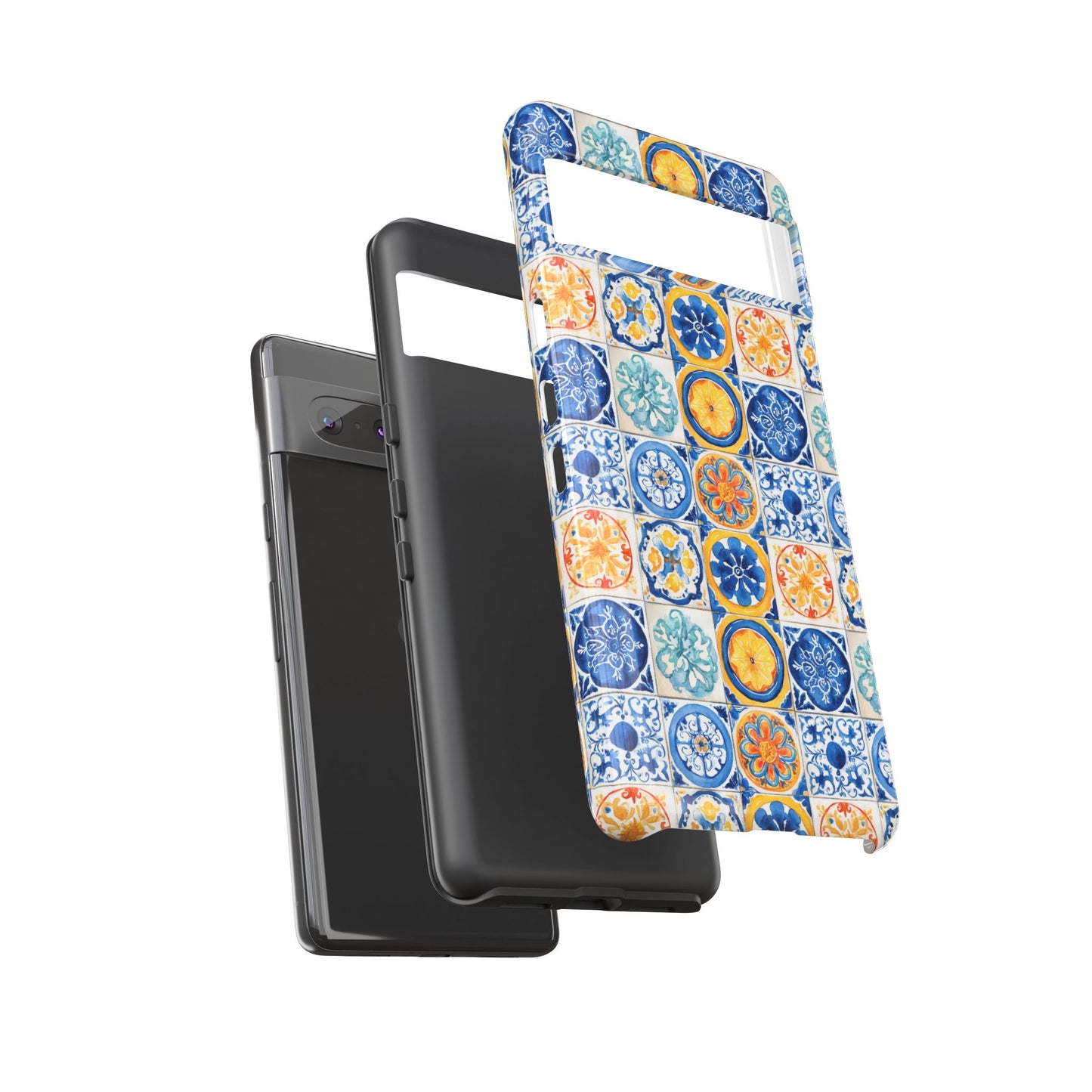 Mediterranean Tile Pattern Phone Case | Tough Case | Mosiac Tile | iPhone 17