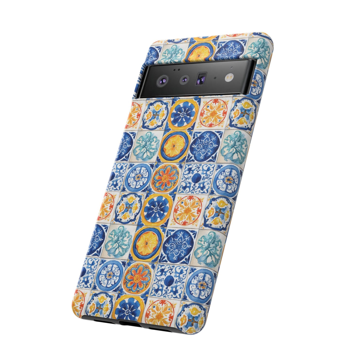Mediterranean Tile Pattern Phone Case | Tough Case | Mosiac Tile | iPhone 17