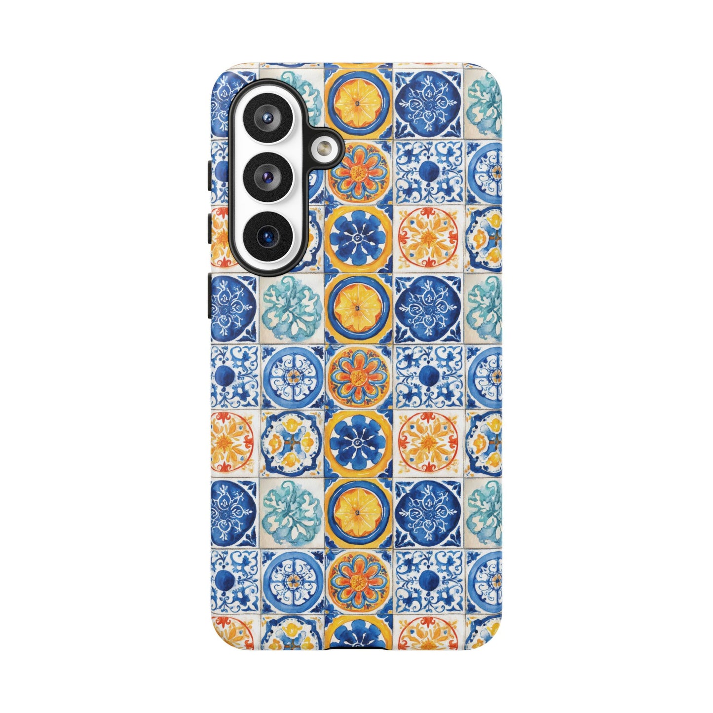 Mediterranean Tile Pattern Phone Case | Tough Case | Mosiac Tile | iPhone 17