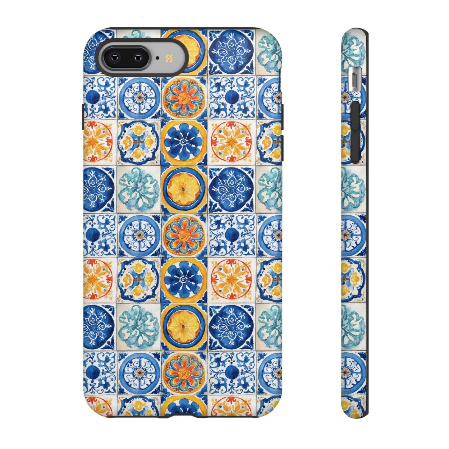 Mediterranean Tile Pattern Phone Case | Tough Case | Mosiac Tile | iPhone 17