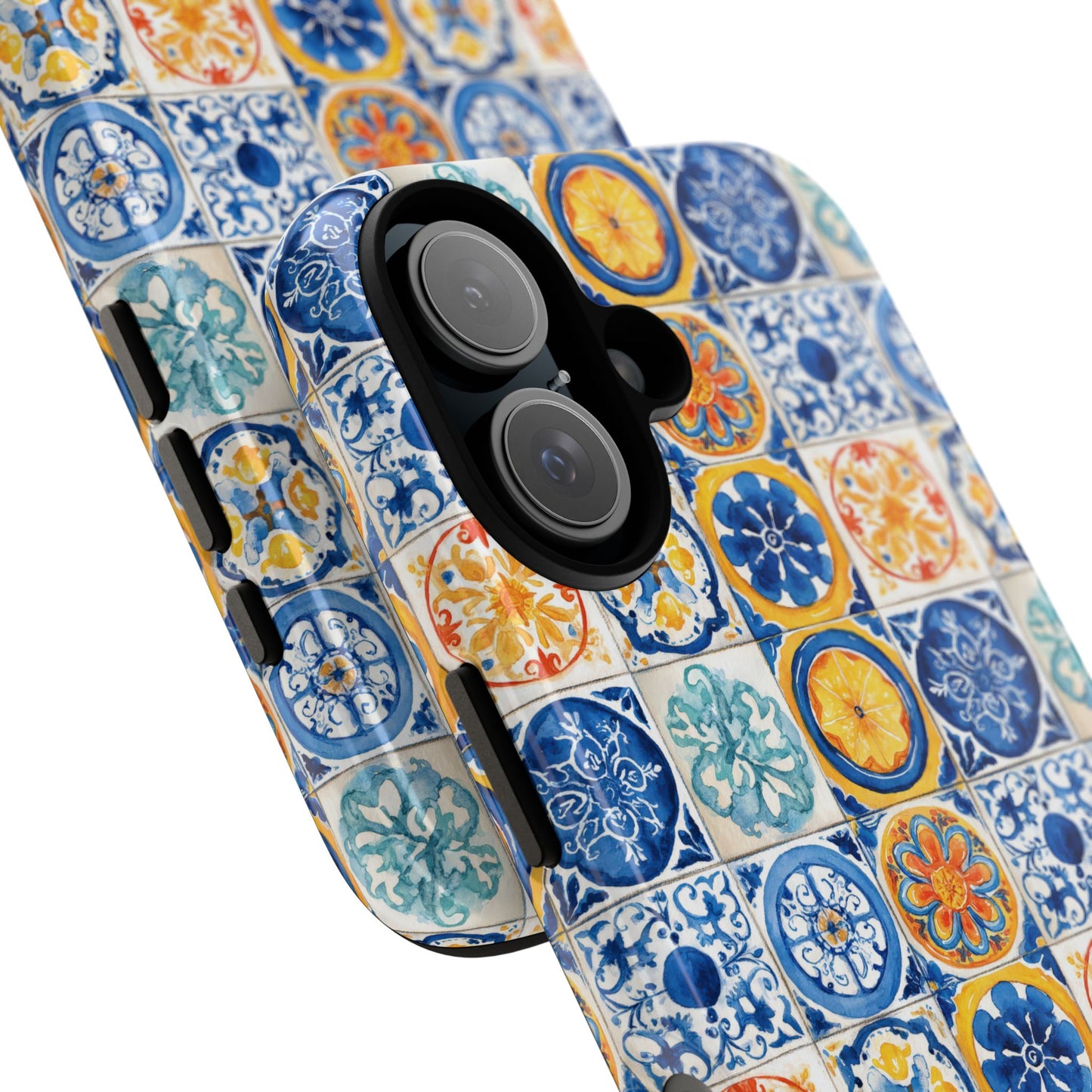 Mediterranean Tile Pattern Phone Case | Tough Case | Mosiac Tile | iPhone 17