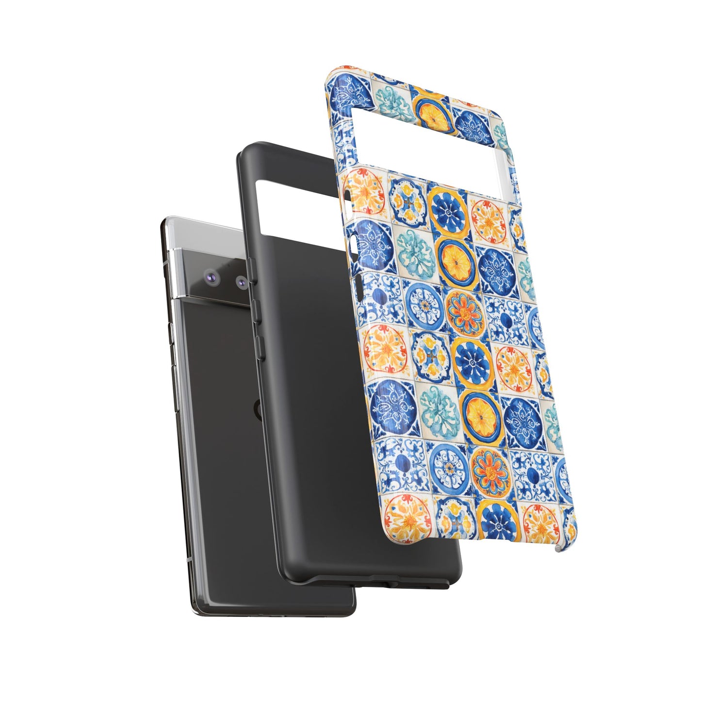 Mediterranean Tile Pattern Phone Case | Tough Case | Mosiac Tile | iPhone 17