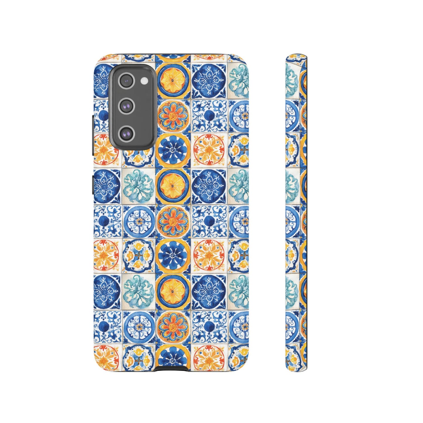 Mediterranean Tile Pattern Phone Case | Tough Case | Mosiac Tile | iPhone 17