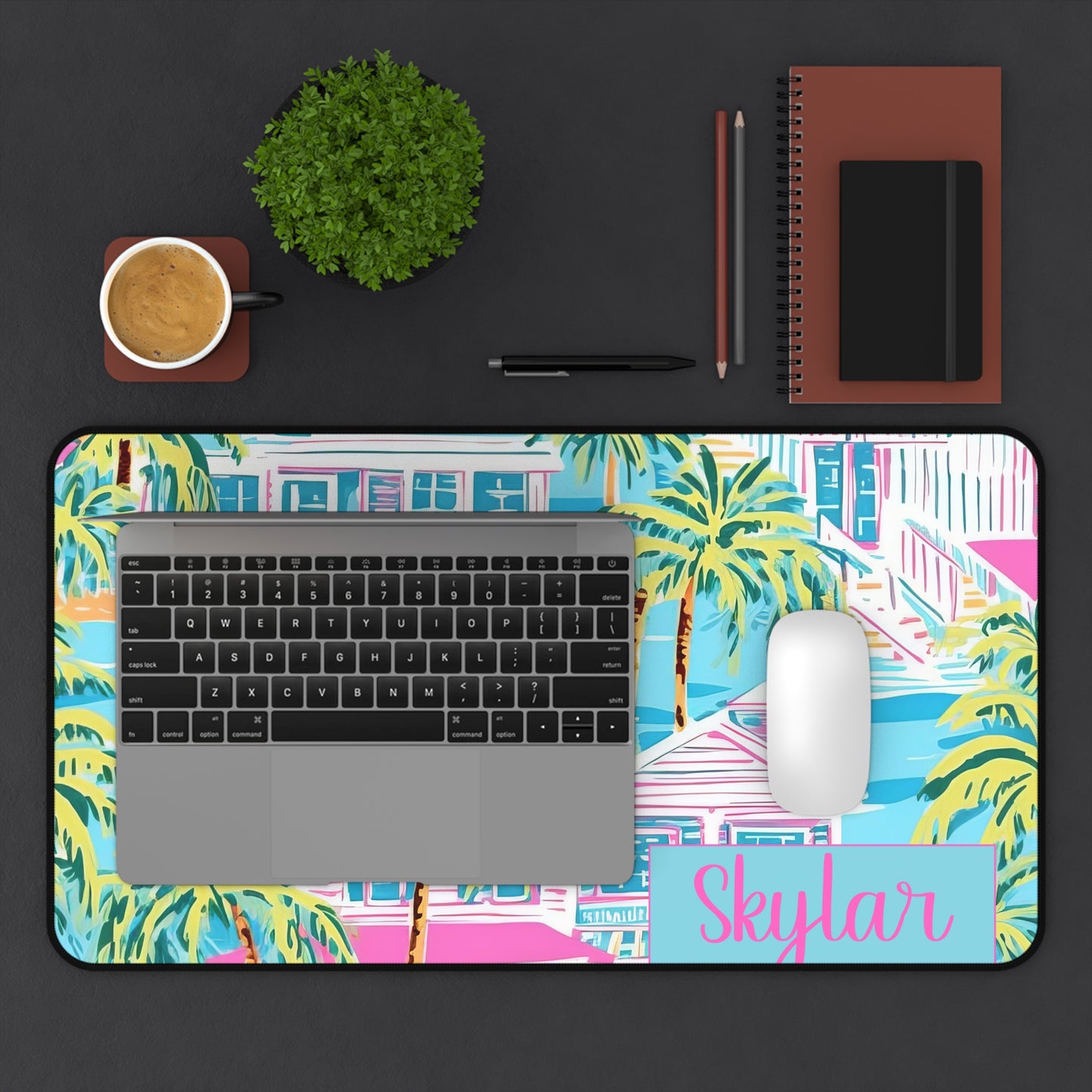 Personalized Desk Mat, Coastal