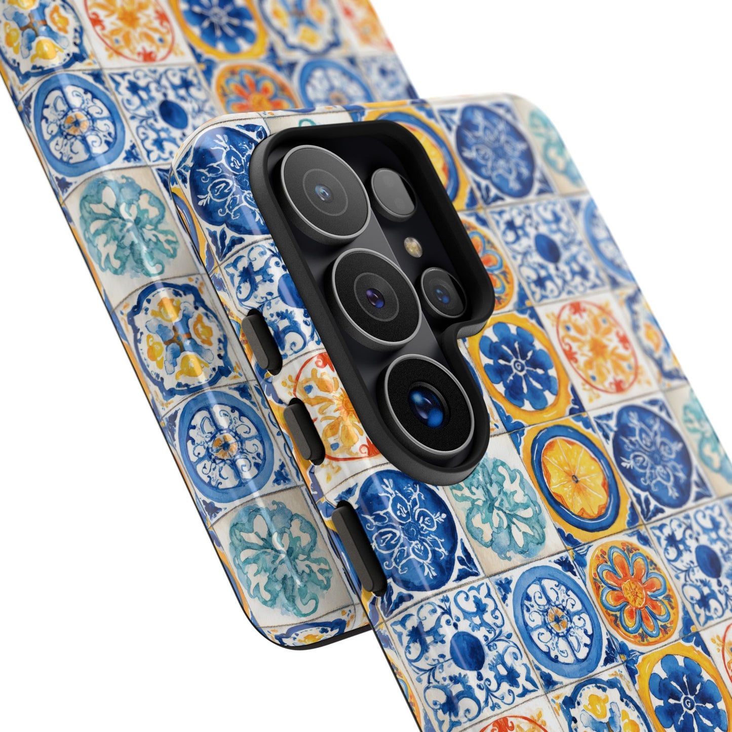 Mediterranean Tile Pattern Phone Case | Tough Case | Mosiac Tile | iPhone 17