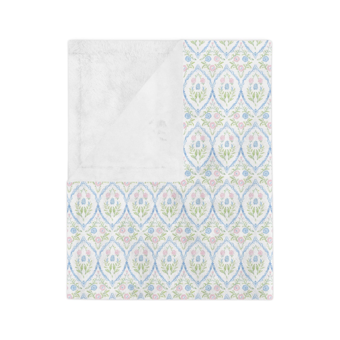 Velveteen Microfiber Blanket - Coquette