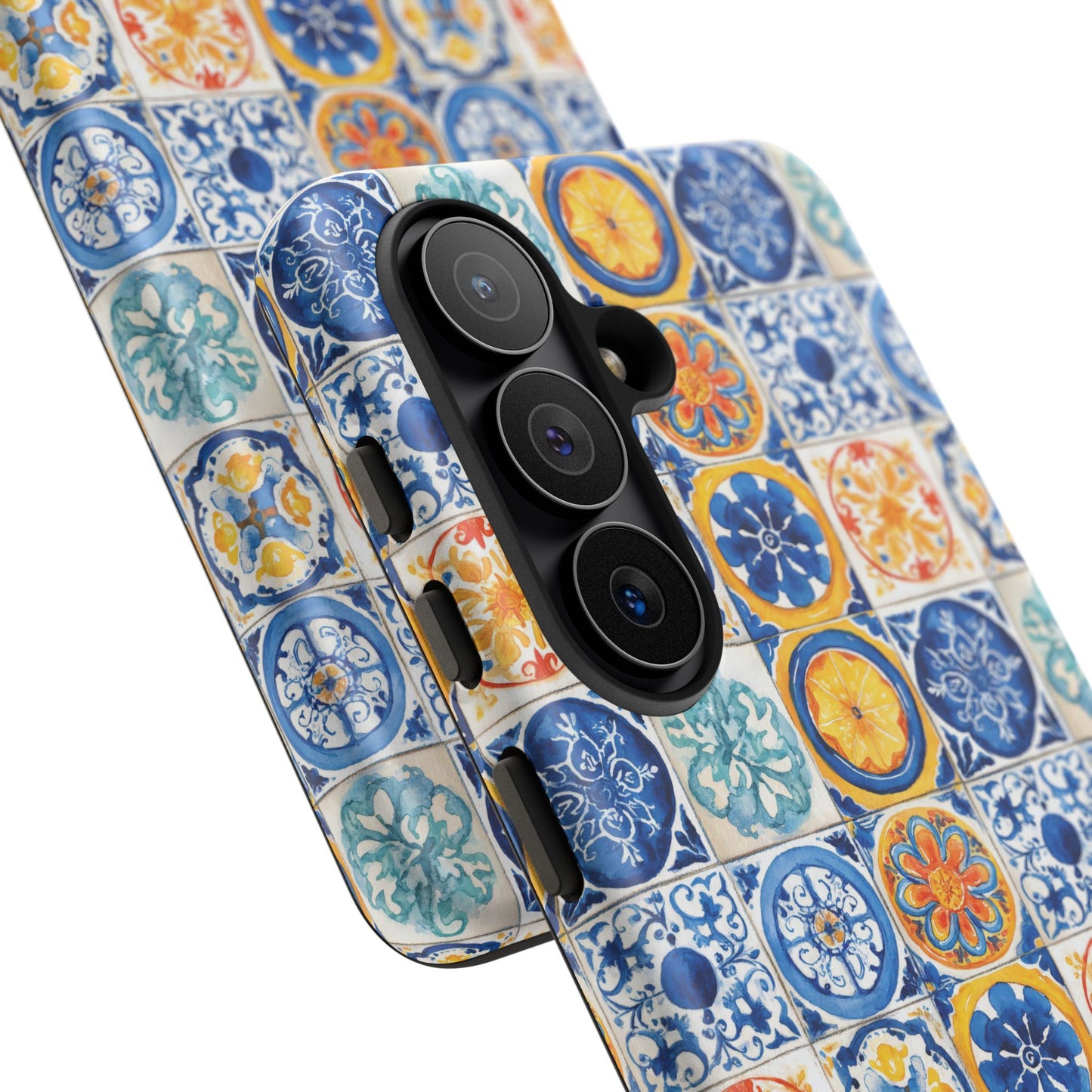 Mediterranean Tile Pattern Phone Case | Tough Case | Mosiac Tile | iPhone 17