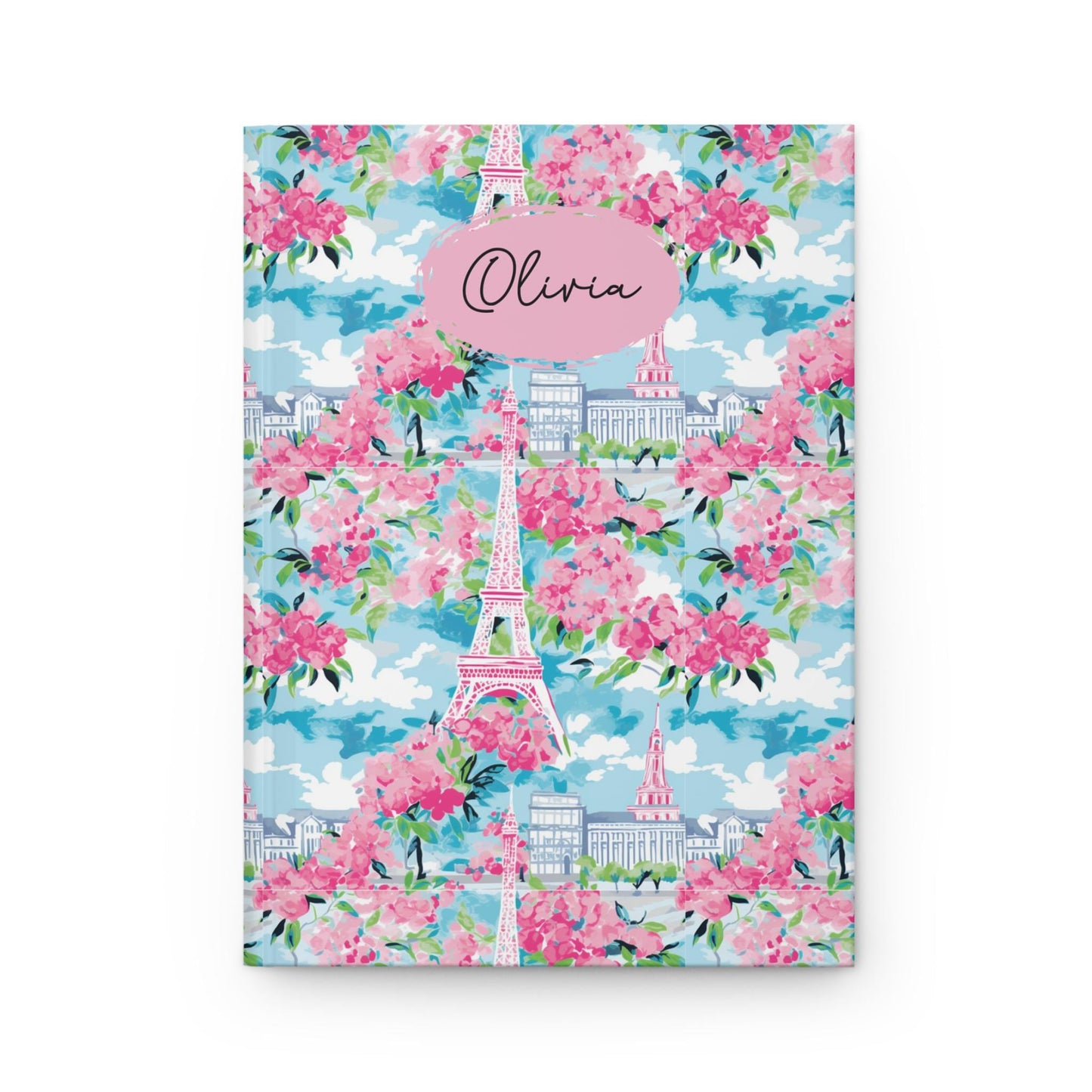 Personalized Floral Journal