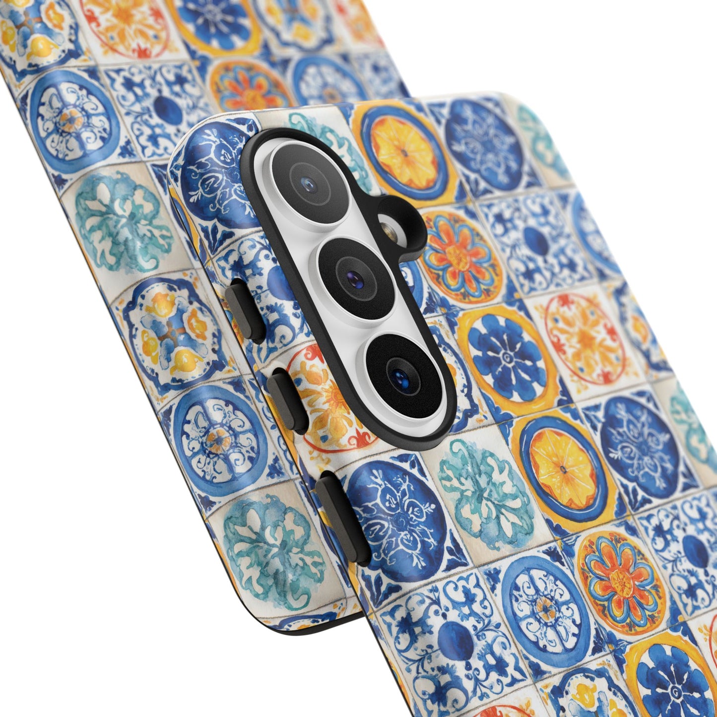 Mediterranean Tile Pattern Phone Case | Tough Case | Mosiac Tile | iPhone 17
