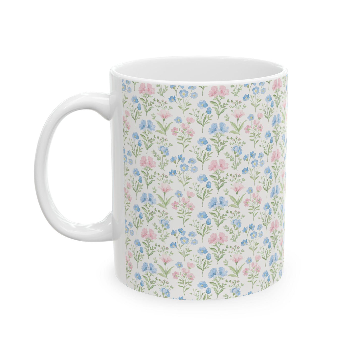 Coffee Mug, Watercolor Floral