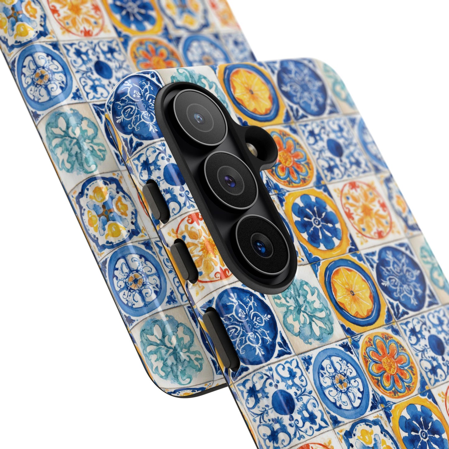 Mediterranean Tile Pattern Phone Case | Tough Case | Mosiac Tile | iPhone 17