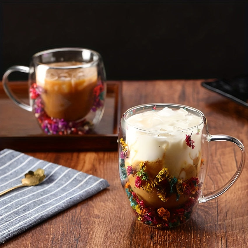 Double Layer Glass Coffee Mug