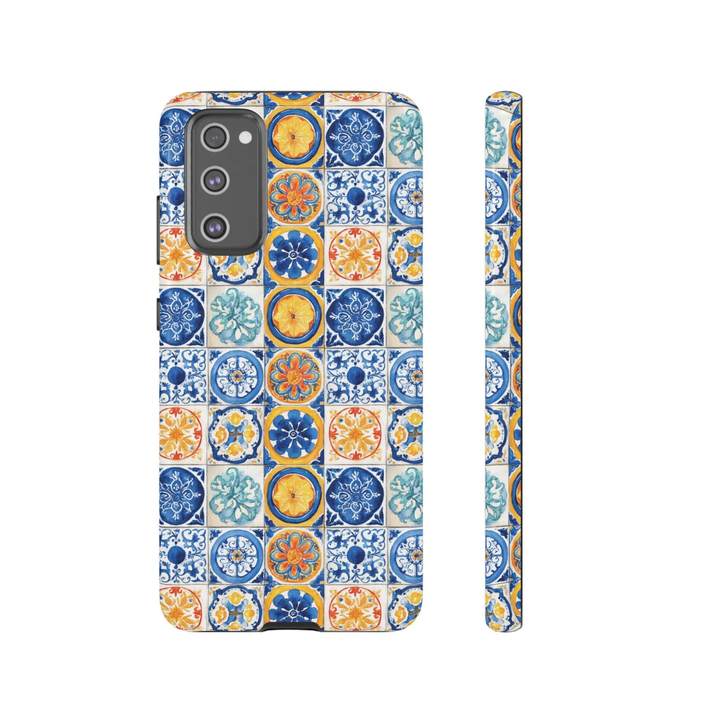 Mediterranean Tile Pattern Phone Case | Tough Case | Mosiac Tile | iPhone 17