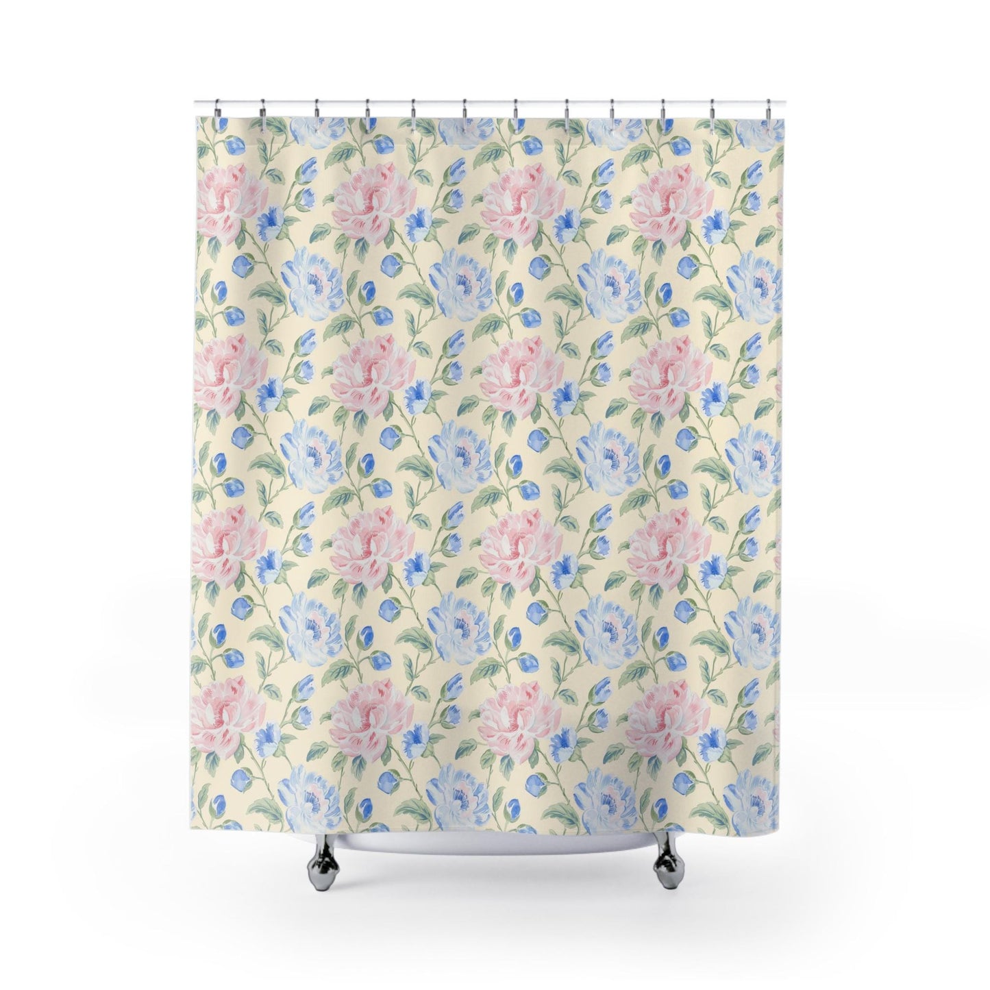 Custom Shower Curtain, Floral