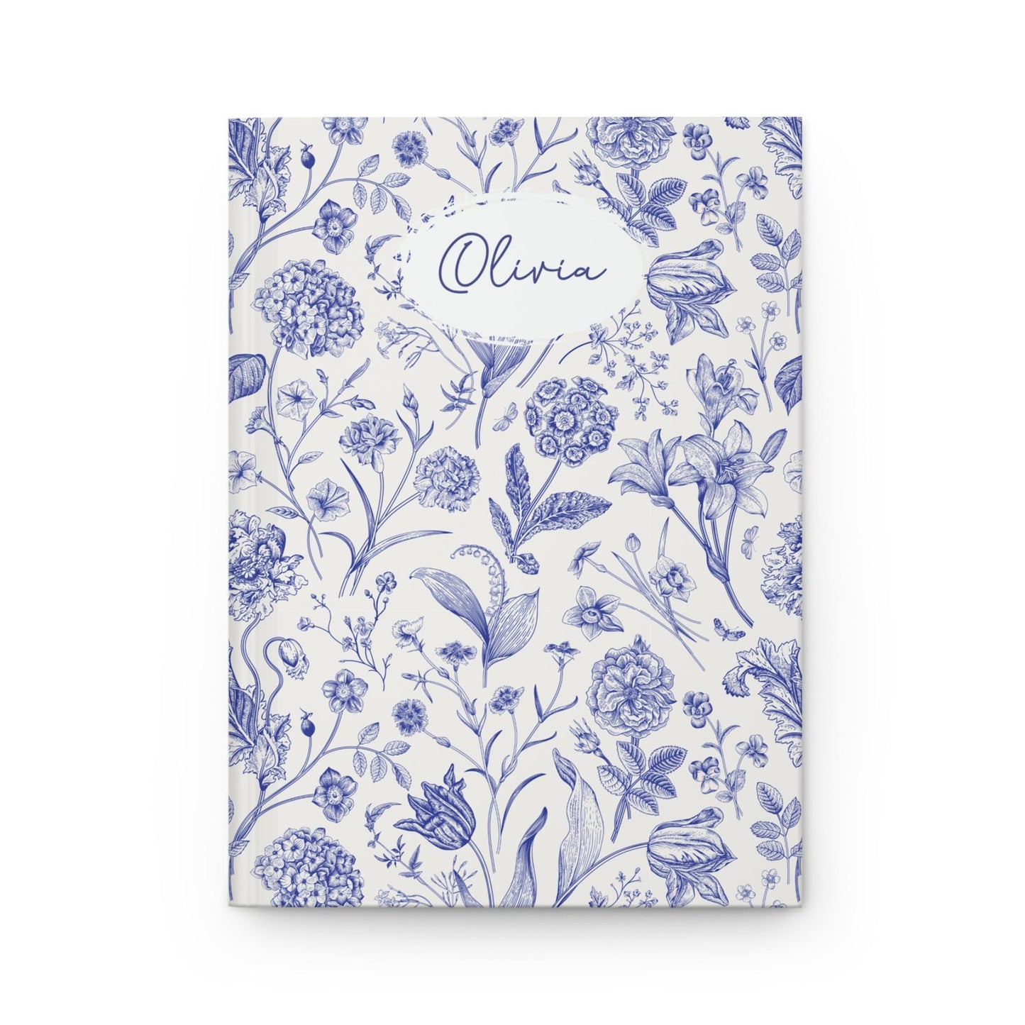 Personalized Floral Journal