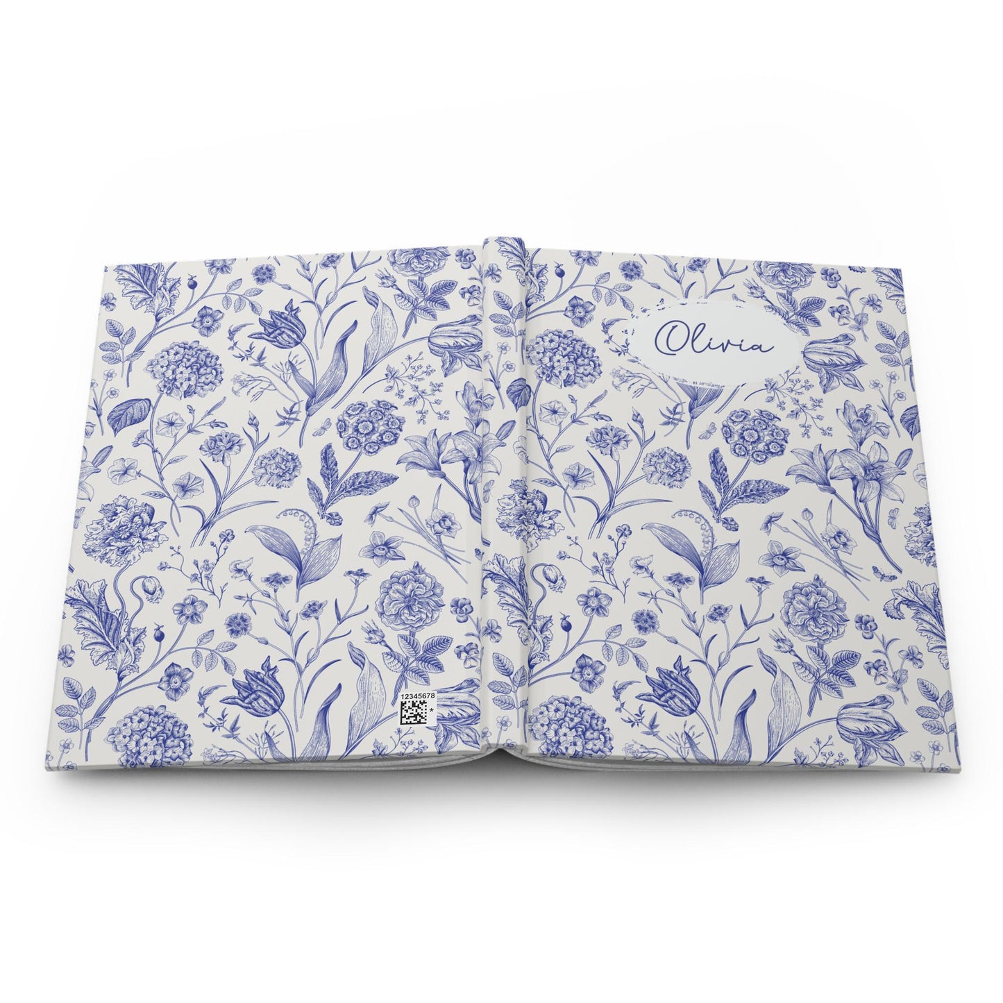 Personalized Floral Journal