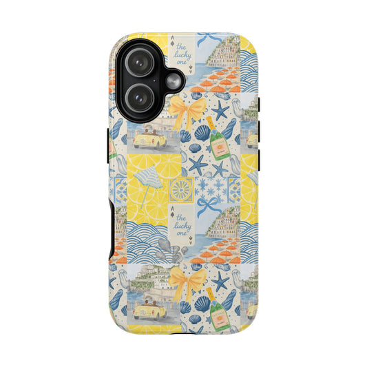 Almafi Coast Art Tough Phone Case