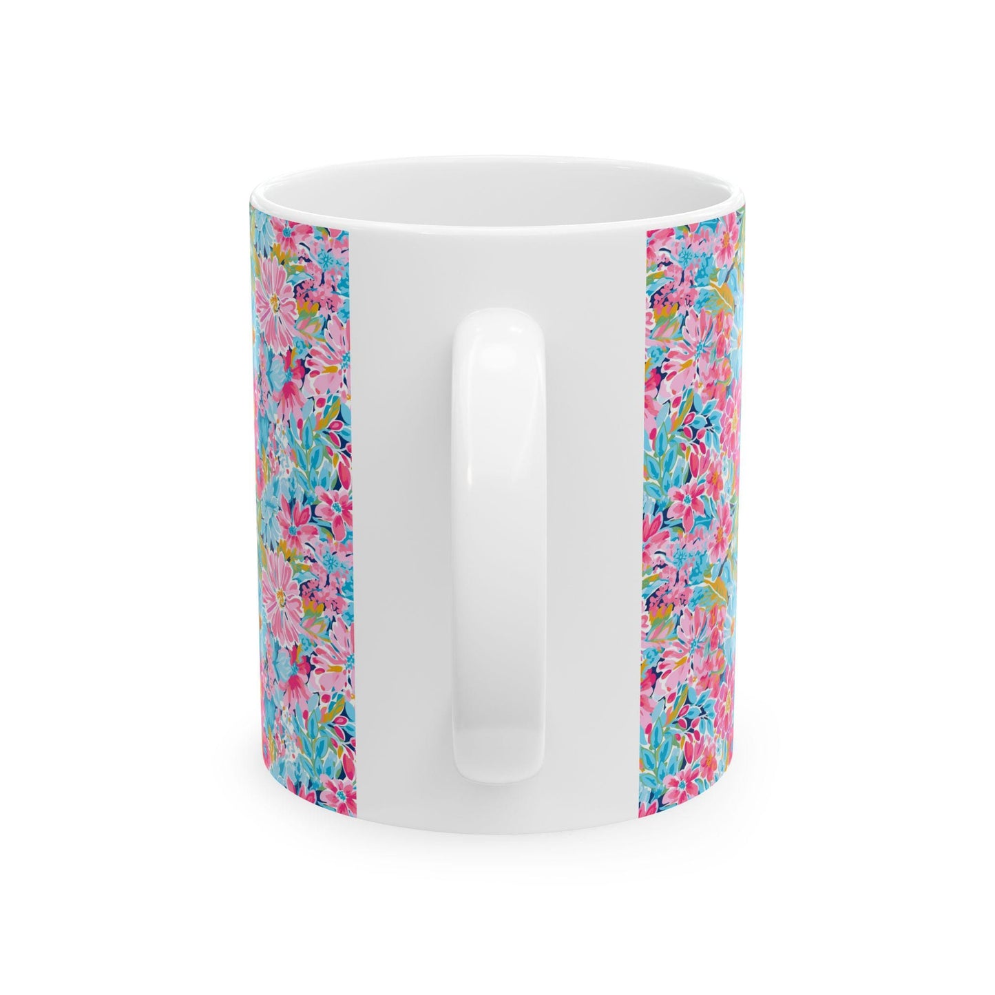 Coffee Mug, Bright Flowers