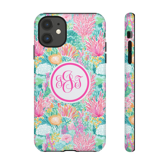 Custom Phone Case, Coral Reef
