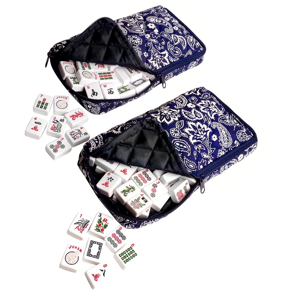 Linda Li American Mahjong Set 166 Premium White Tiles: Amazon