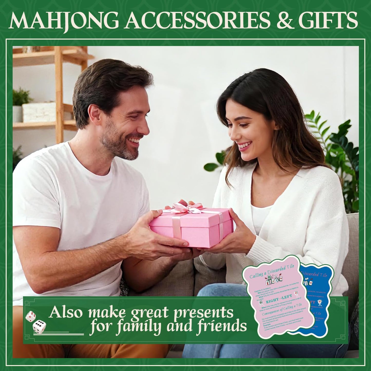 4 Pcs Mahjong Tile Shufflers with Printed Mahjong Rules: Amazon