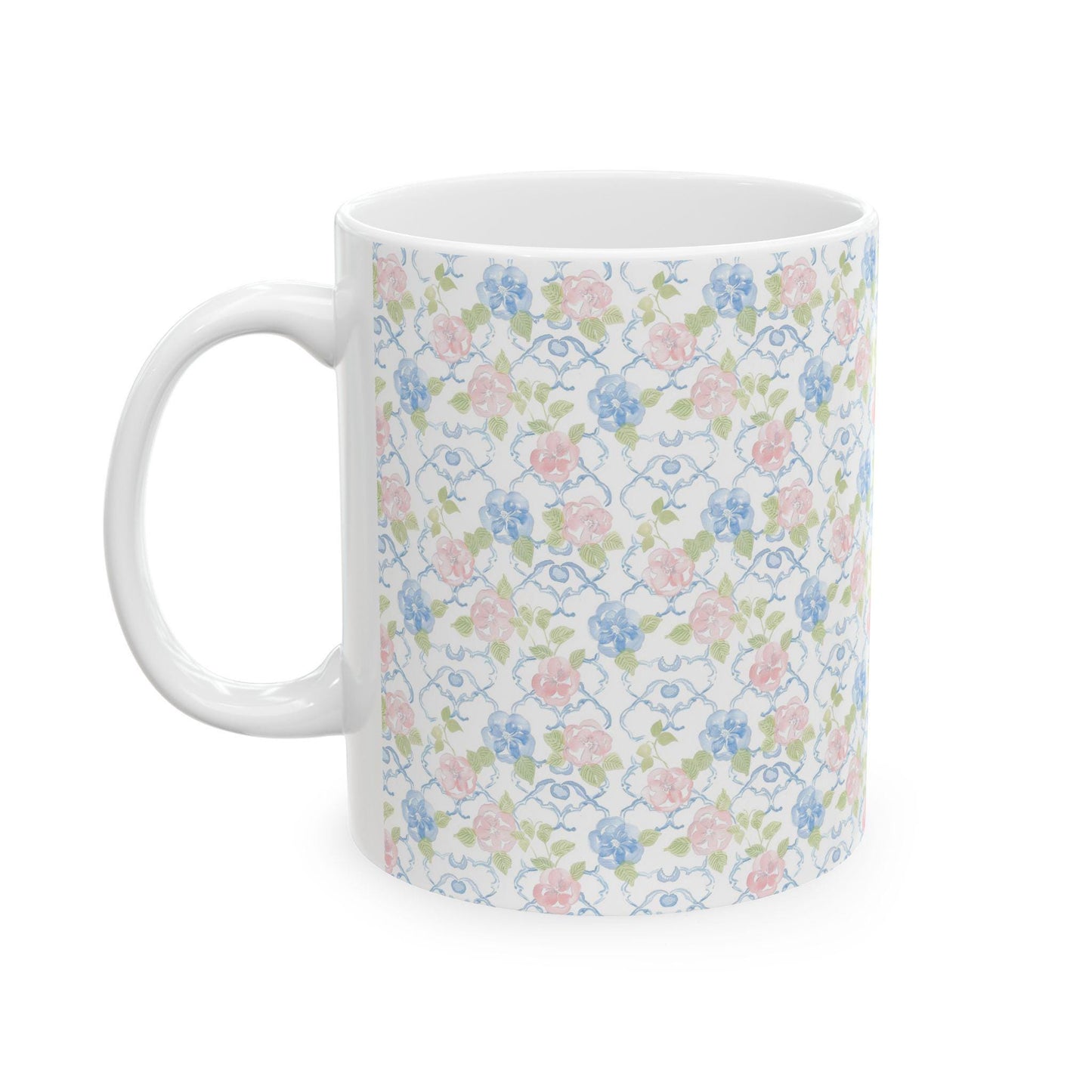 Coffee Mug, Pastel Floral