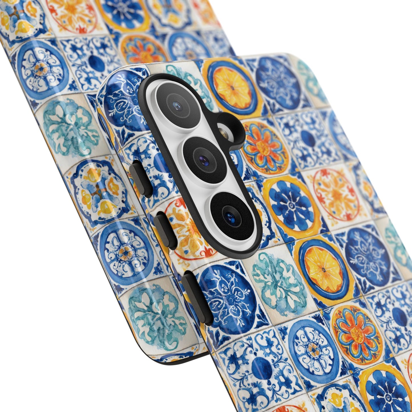 Mediterranean Tile Pattern Phone Case | Tough Case | Mosiac Tile | iPhone 17