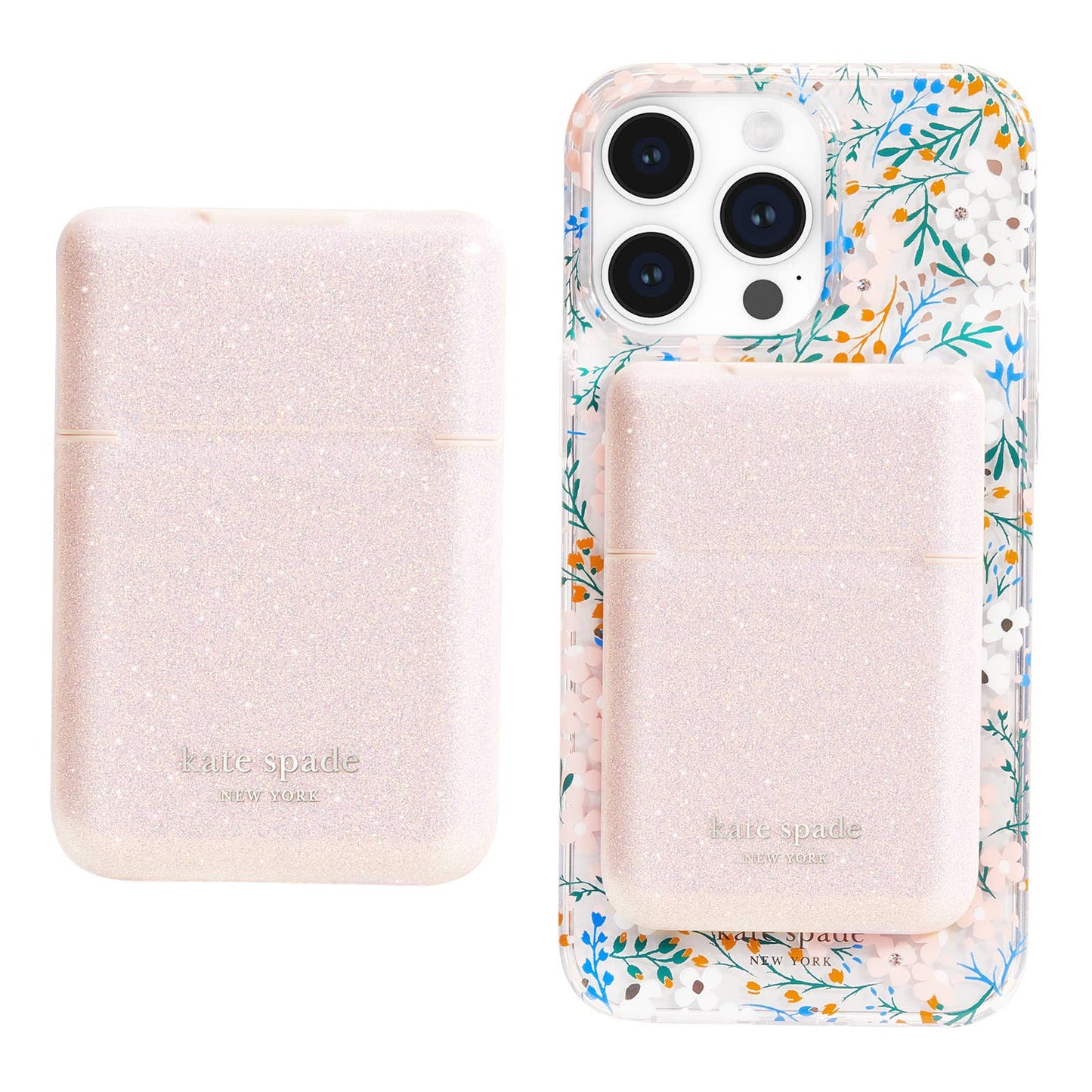 Kate Spade New York Flip Wallet MagSafe That Sparkle Pink