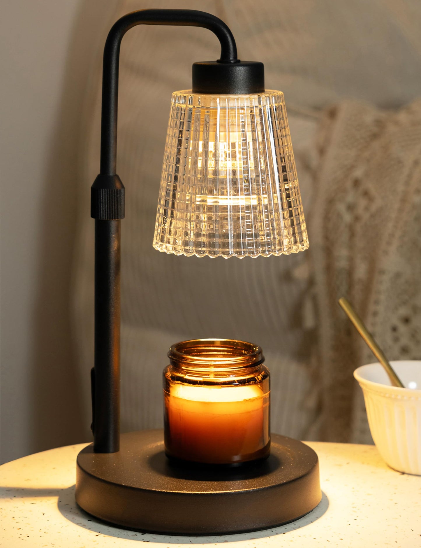 GODONLIF Candle Warmer Lamp with Cycle Timer,  Wax Melt Warmer for Jar Candles with 2 Bulbs