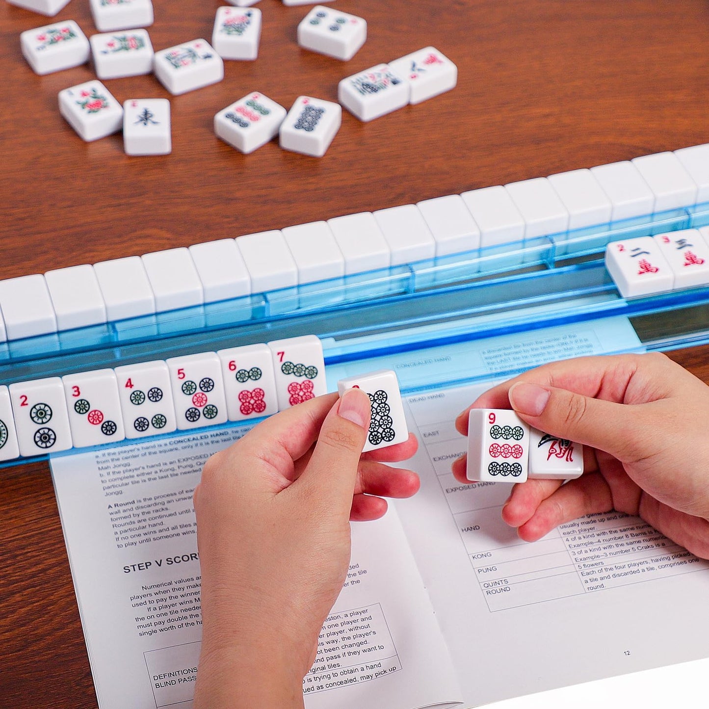 GUSTARIA American Mahjong Game Set: Amazon