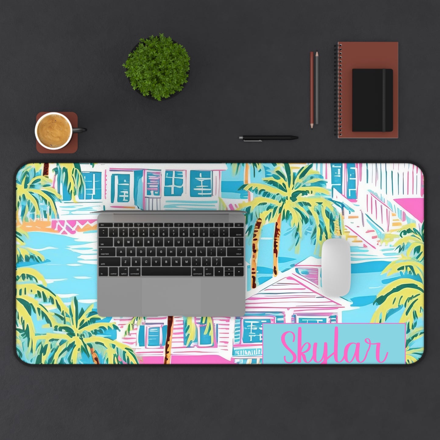 Personalized Desk Mat, Coastal