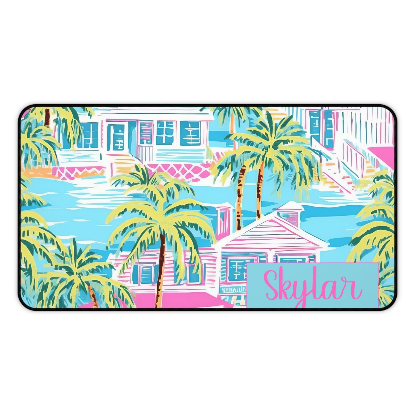 Personalized Desk Mat, Coastal